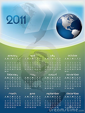 CALENDÁRIO 2011