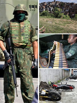 Criminosos disparam contra helicóptero da polícia no Alemão(RIO DE JANEIRO)