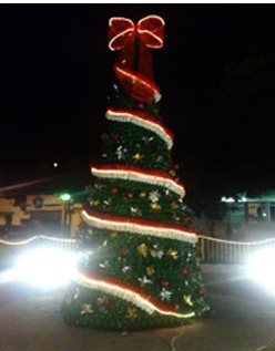 Tudo pronto para as festas de final de ano em Alterosa!
